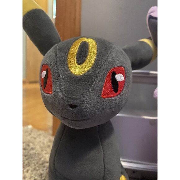 Pokemon 8" Espeon & Umbreon Plush 2-Pack - Officially Licensed - Eevee Evolutio - Picture 13 of 15